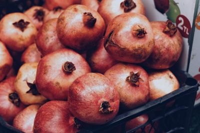 Close-up of fruits for sale in market