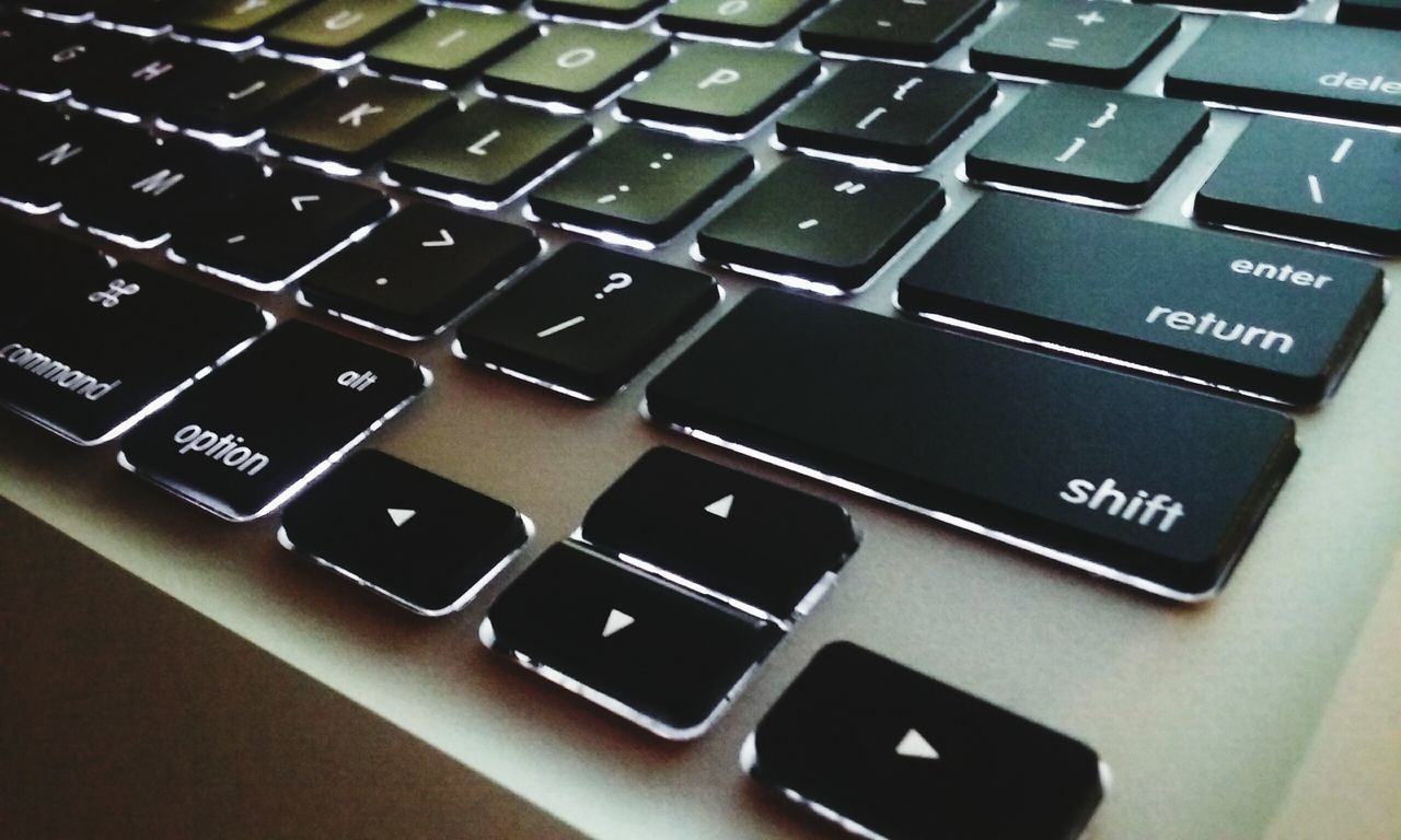 indoors, computer keyboard, communication, technology, wireless technology, connection, close-up, number, laptop, alphabet, computer key, computer, text, push button, control, western script, still life, computer equipment, high angle view, selective focus