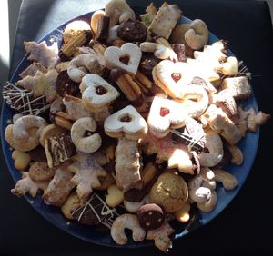 Close-up of food on table