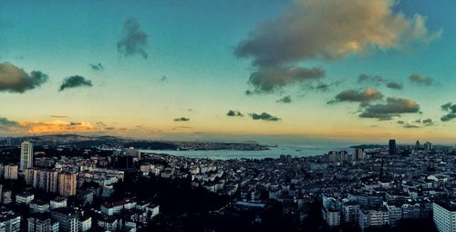 Aerial view of cityscape