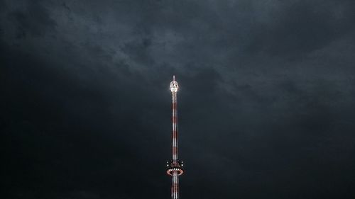 Low angle view of eiffel tower