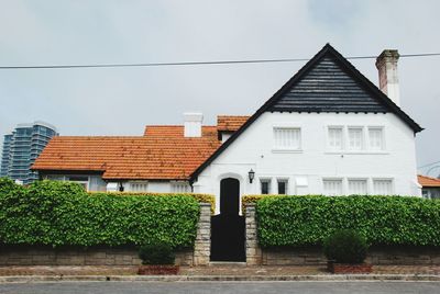 View of residential building against sky