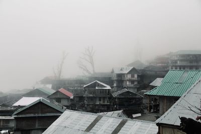 Houses in town