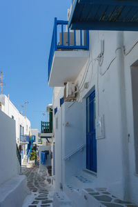 View of residential buildings