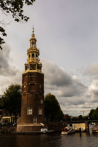 Low angle view of building against sky