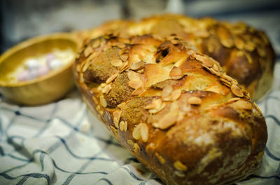 Close-up of bread