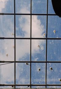 Full frame shot of water against sky