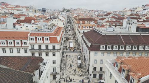 View of buildings in city