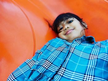 Portrait of smiling boy