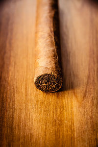 Close-up of bread on table