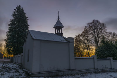 Church against sky