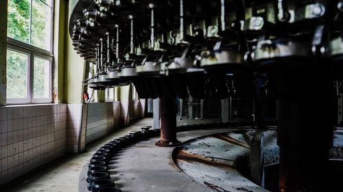 Interior of old factory