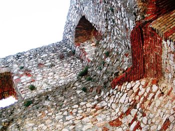 Close-up of building against sky