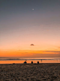 Kuta beach sunset 