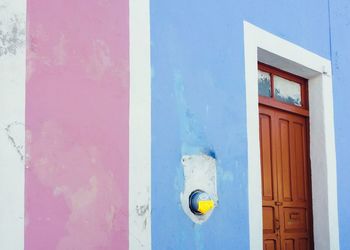 Full frame shot of old house