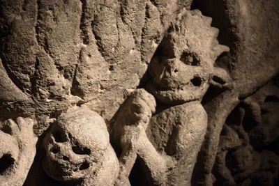 Close-up of rock formation