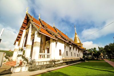 Traditional building against sky