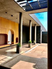 Scenic view of beach, open roof club