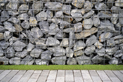 Full frame shot of stone wall