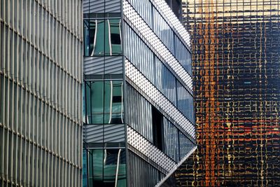 Full frame shot of modern building