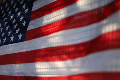 Low angle view of flag