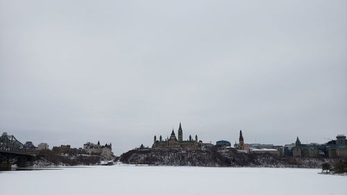 Canada's capital in january 