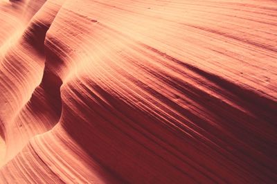 Full frame shot of rock formations