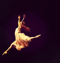 black background