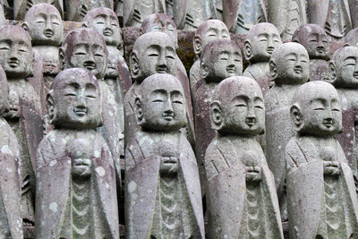 Close-up of buddha statue