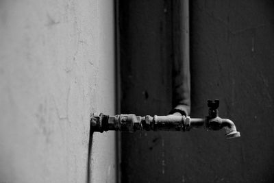 Close-up of pipe