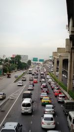 Traffic on road