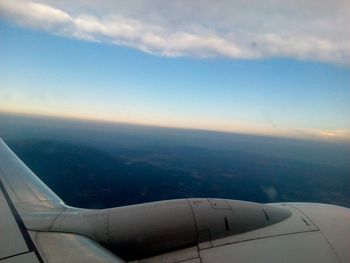 Aerial view of landscape against sky