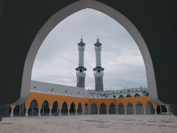 View of historical building against sky