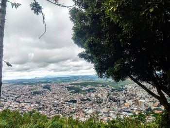 View of cityscape against sky