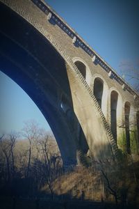 Low angle view of historical building