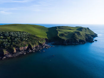 Cliffs at hope cove