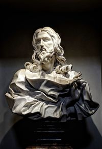 Close-up of statue