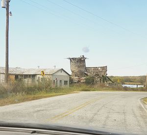 View of road against clear sky