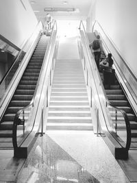 Low angle view of stairs