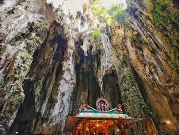 Low angle view of a temple