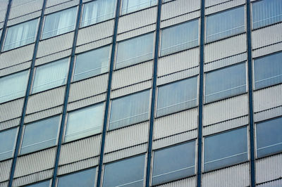 Full frame shot of glass building