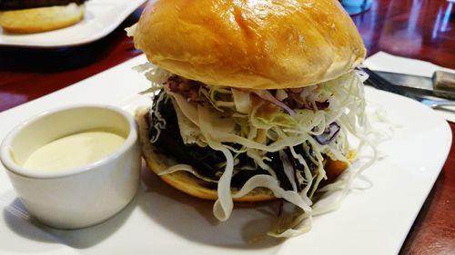 Close-up of food
