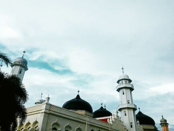 High section of church against sky