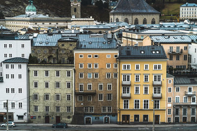 Buildings in city