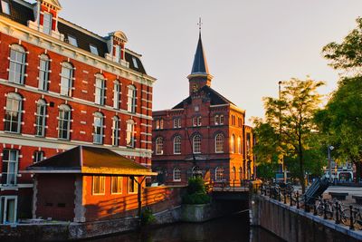 View of buildings in city