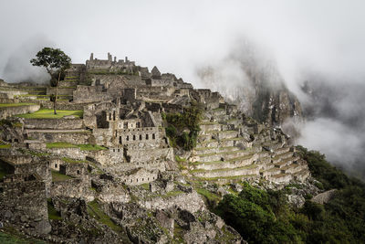 View of old ruins