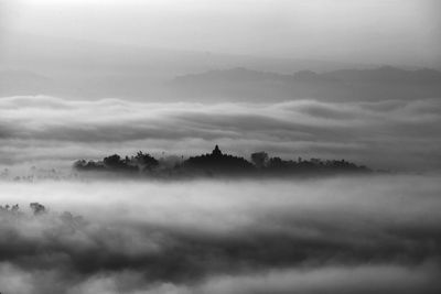 Borobudur is the largest buddhist temple in the world, built at 8th is located in central java