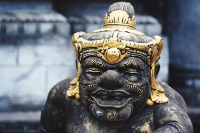 Close-up of buddha statue