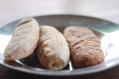 Close-up of food in plate