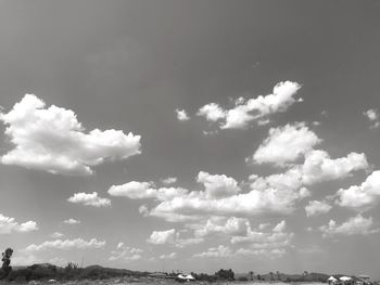 Low angle view of clouds in sky